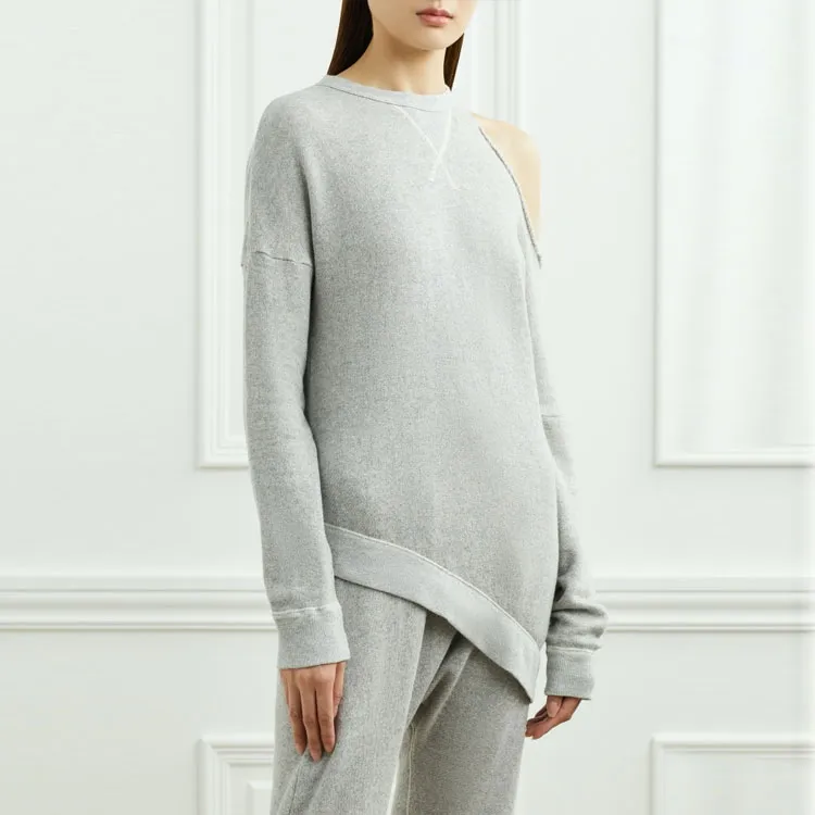 R13 Sweatshirts Women's Dark Gray-3