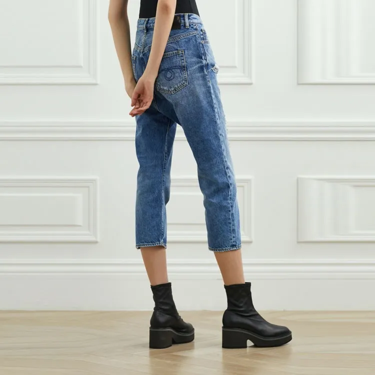 R13 Drop crotch Jeans-2