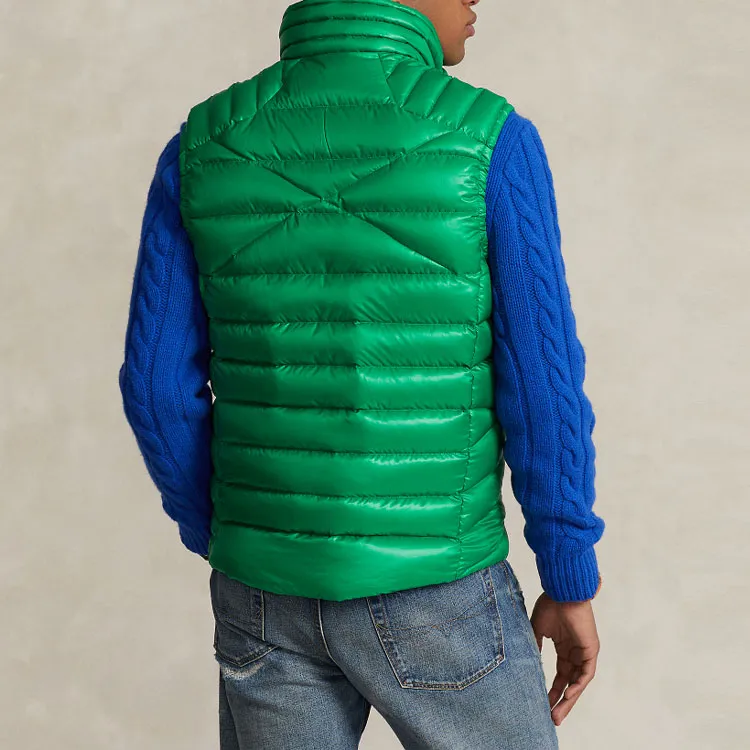 Rlx Ralph Lauren Macoy Logo print Padded Gilet-2