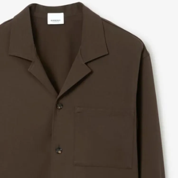 Burberry Shirt Men's Dark Brown-4