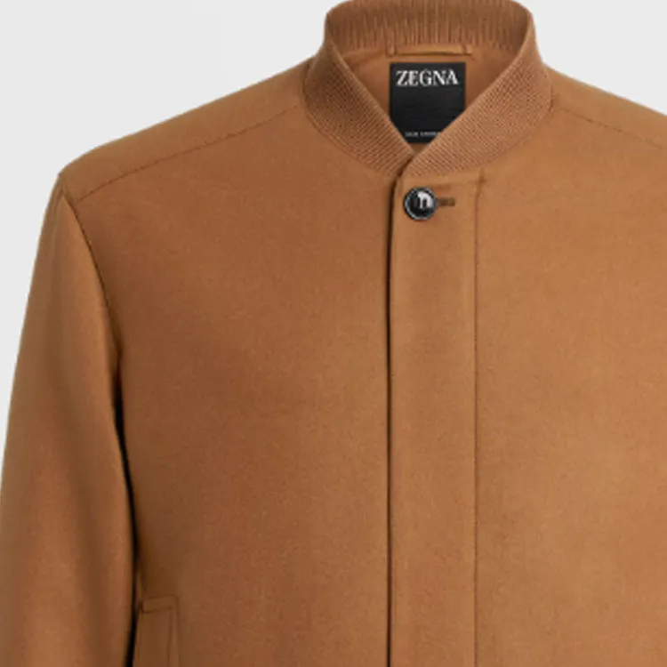 Zegna Elements Oasi Cashmere Bomber Jacket-5