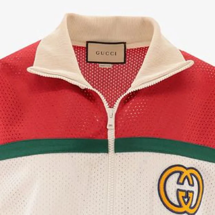 GUCCI Gg Zip Up Long Sleeved Jacket-2