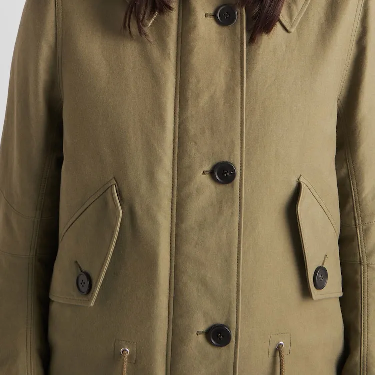 PRADA Coats Women's Army Green-4