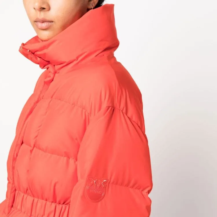 PINKO Funnel-neck Parka Jacket-4