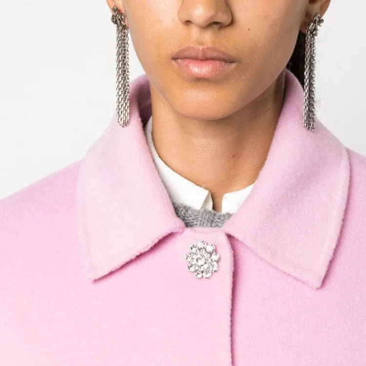PHILOSOPHY DI LORENZO SERAFINI Embellished Single-Breasted Coat-4