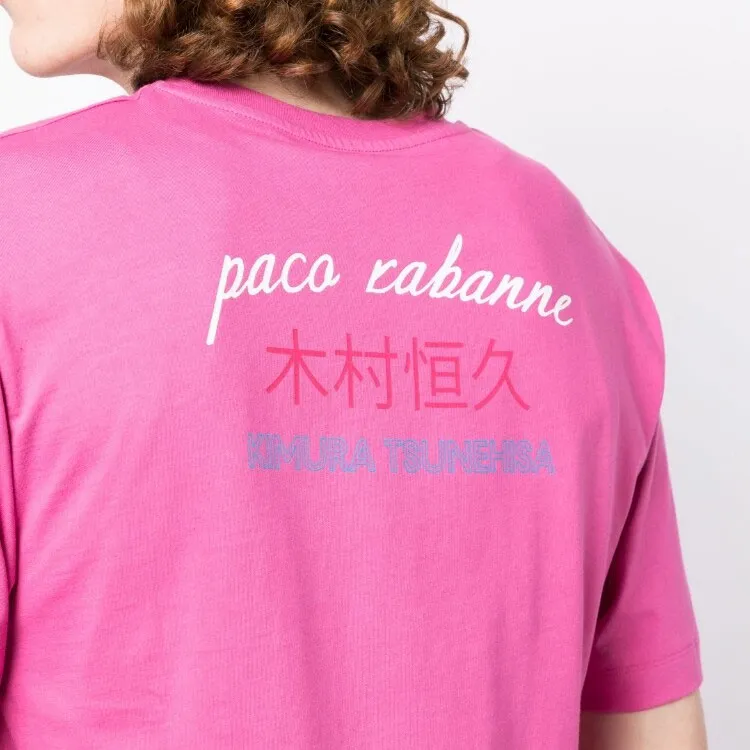 Rabanne Logo-print Cotton T-shirt-4