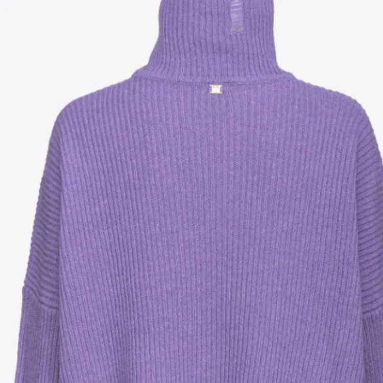 PINKO Distressed Turtleneck Sweater-4