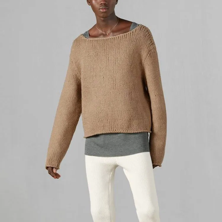GUCCI Sweaters Men Beige-3