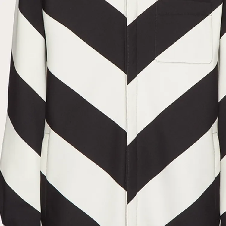 Valentino Jackets Men Ivory White/Black-5