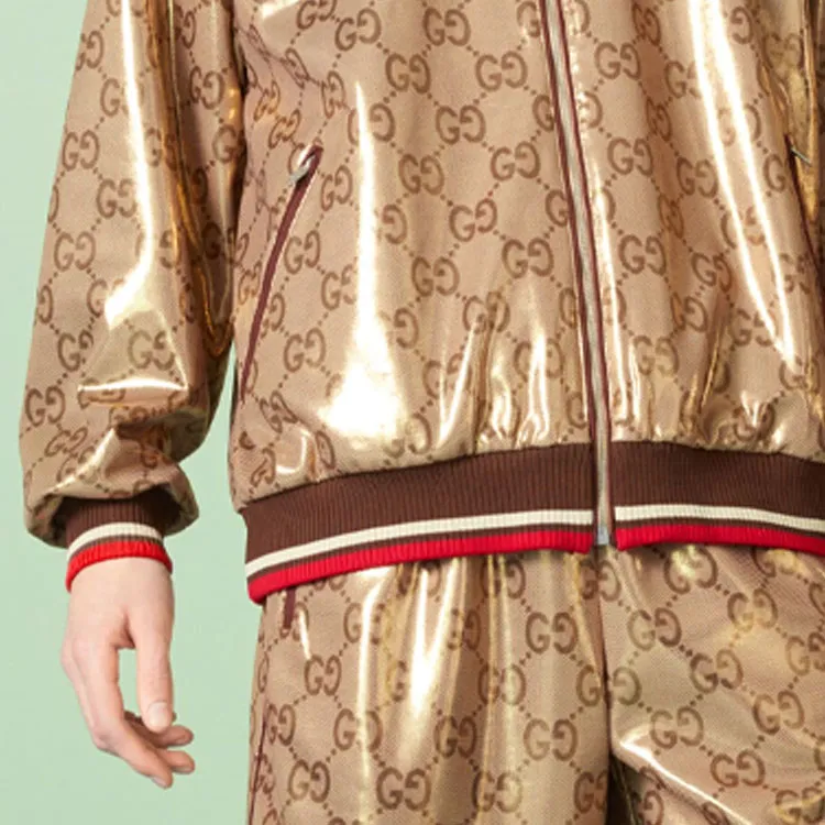 GUCCI Gg Technical Jersey Zip Jacket-5