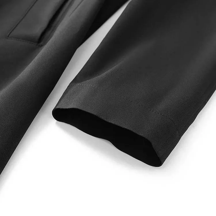 HUGO BOSS FW23 Trench Coat Men's Black-4