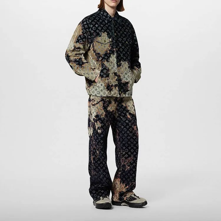 LOUIS VUITTON SS24 Denim Jacket Men's Multicolor-1
