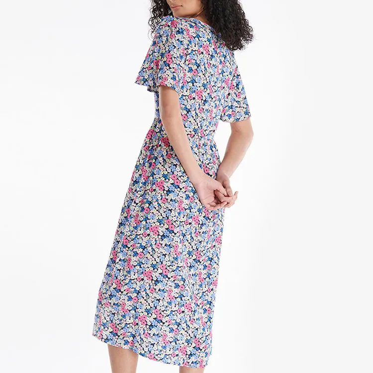 BARBOUR Short-Sleeved Dresses Women's Multicolor-3