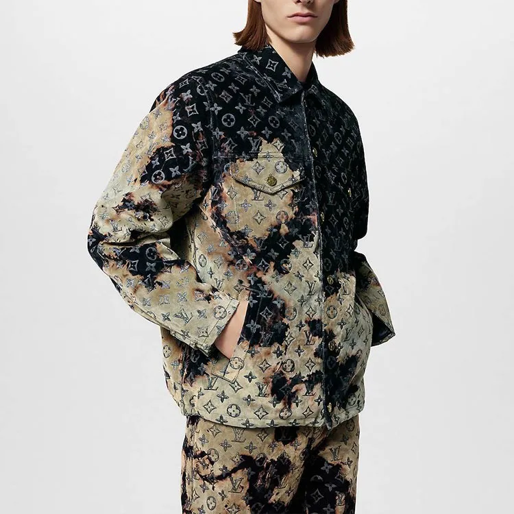 LOUIS VUITTON SS24 Denim Jacket Men's Multicolor-2