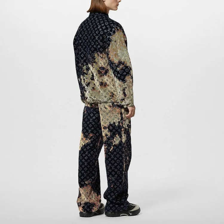 LOUIS VUITTON SS24 Denim Jacket Men's Multicolor-3