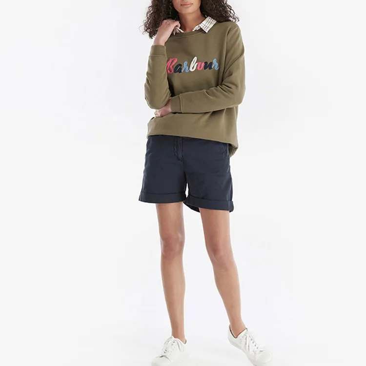 BARBOUR Sweatshirt Women's Brown Green-1