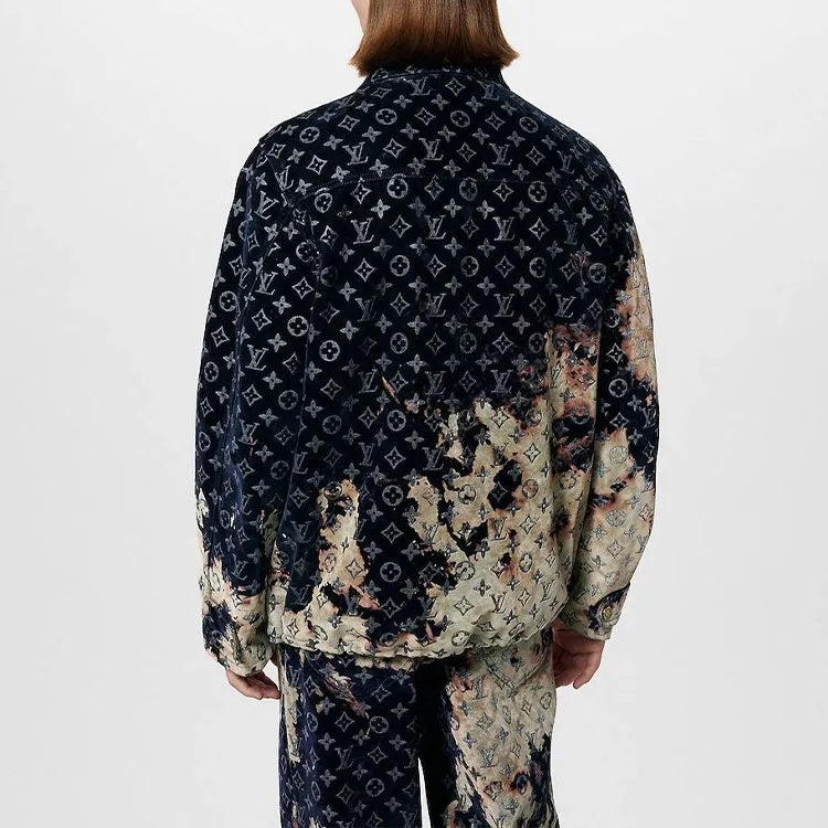 LOUIS VUITTON SS24 Denim Jacket Men's Multicolor-4