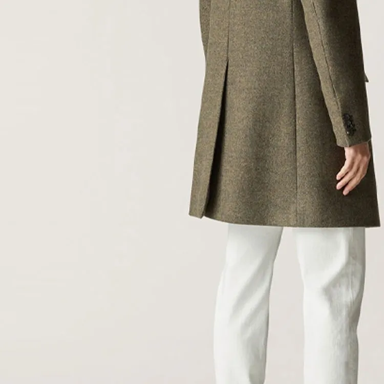 Loro Piana Coats Men's Ore Green-5