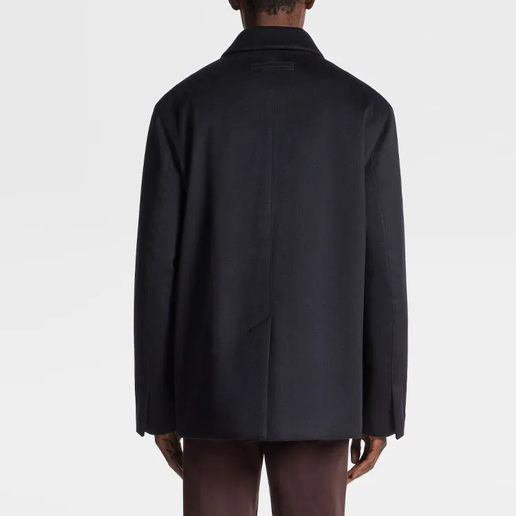 Ermenegildo Zegna Coats Men Navy-4