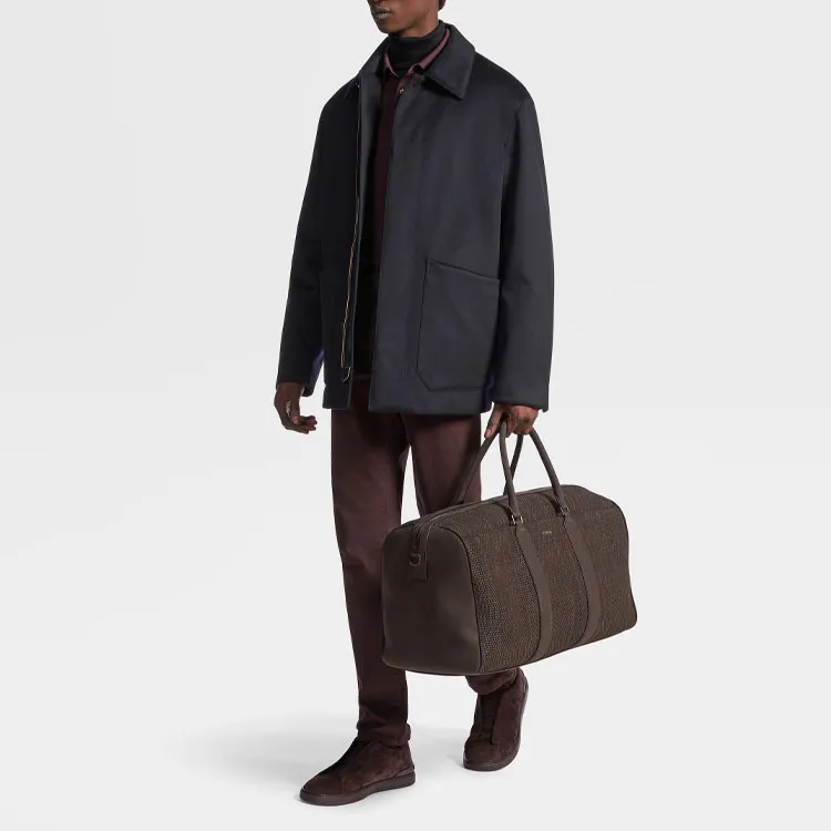 Ermenegildo Zegna Coats Men Navy-2