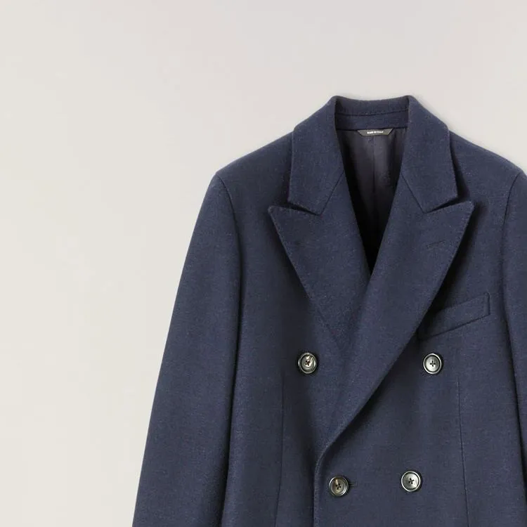 Loro Piana Coats Women's Dark Blue Mineral-5