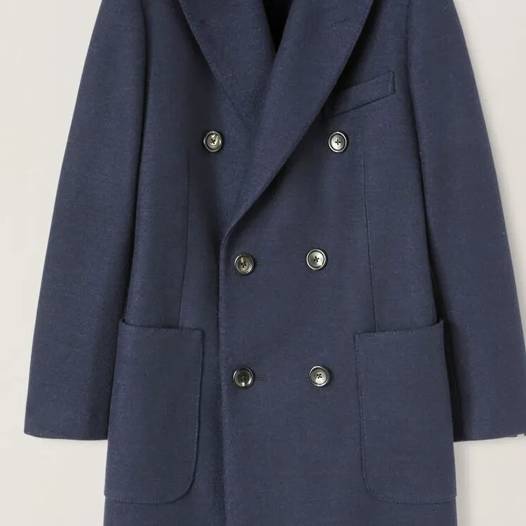 Loro Piana Coats Women's Dark Blue Mineral-3