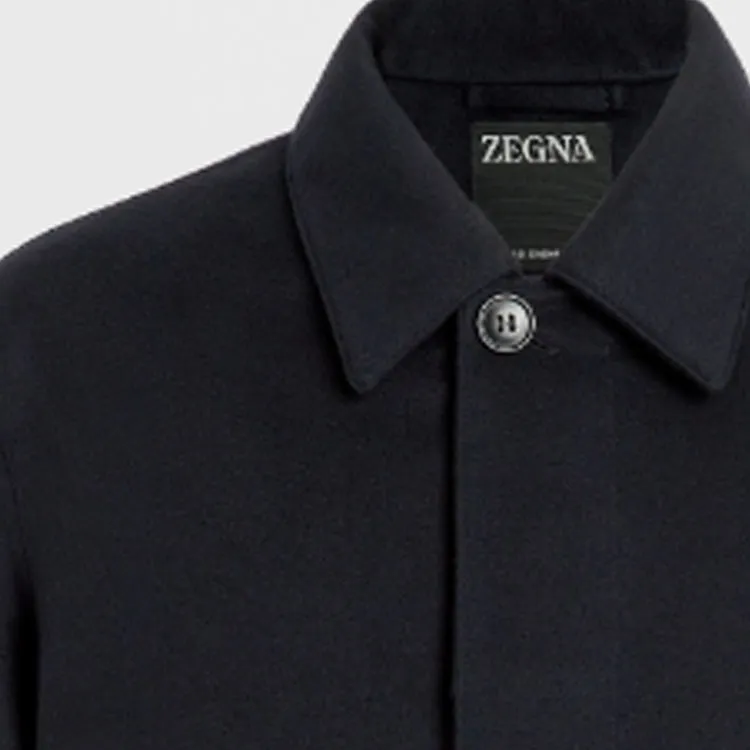 Ermenegildo Zegna Coats Men Navy-5