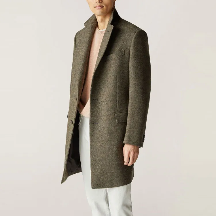 Loro Piana Coats Men's Ore Green-2