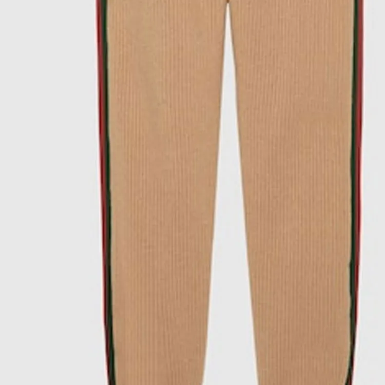 GUCCI Casual Pants Women's Brown-3