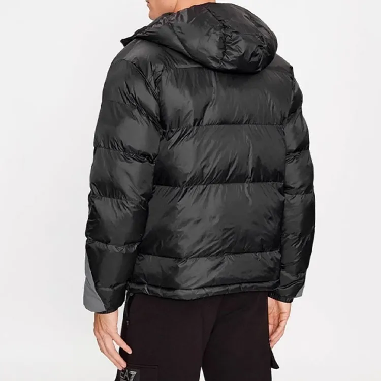 EMPORIO ARMANI EA7 FW23 Puffer Jacket Men's Black-4