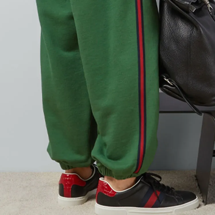 GUCCI Logo Embroidered Track Pants-4