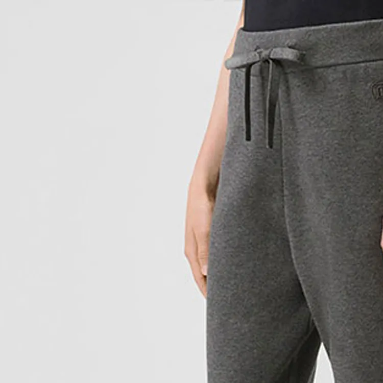 Burberry Embroidered Monogram Sweatpants-4