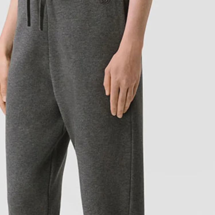 Burberry Embroidered Monogram Sweatpants-5