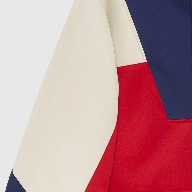 GUCCI Web Colour block Hoodie-4
