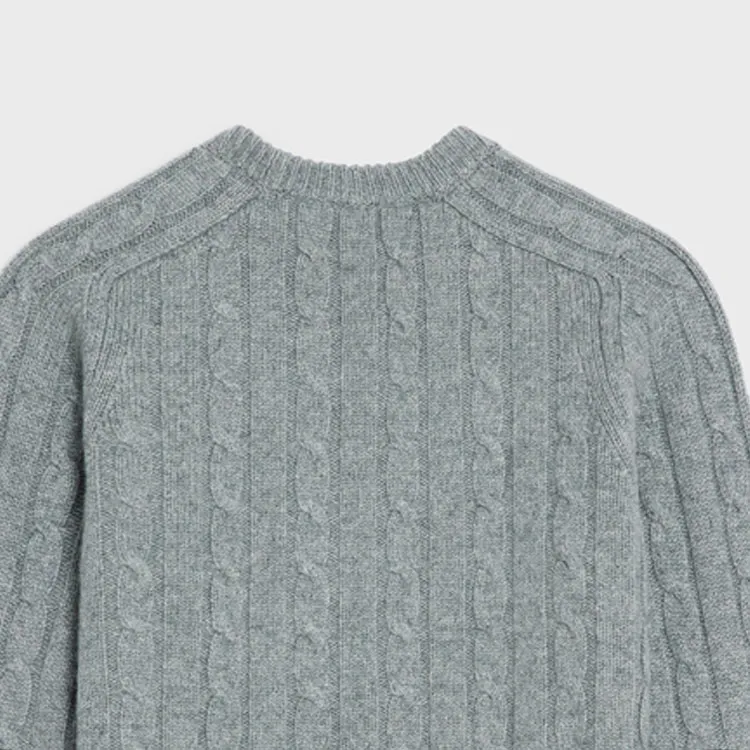 CELINE Sweaters Men Gray-4