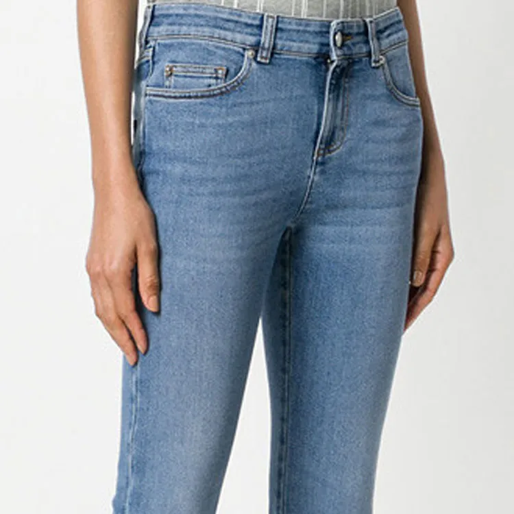 Alexander McQueen Jeans Women's Blue-4