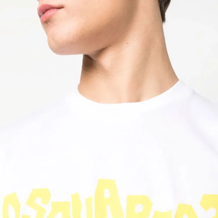 DSQUARED 2 D2 Waving Logo Crewneck T Shirt-5