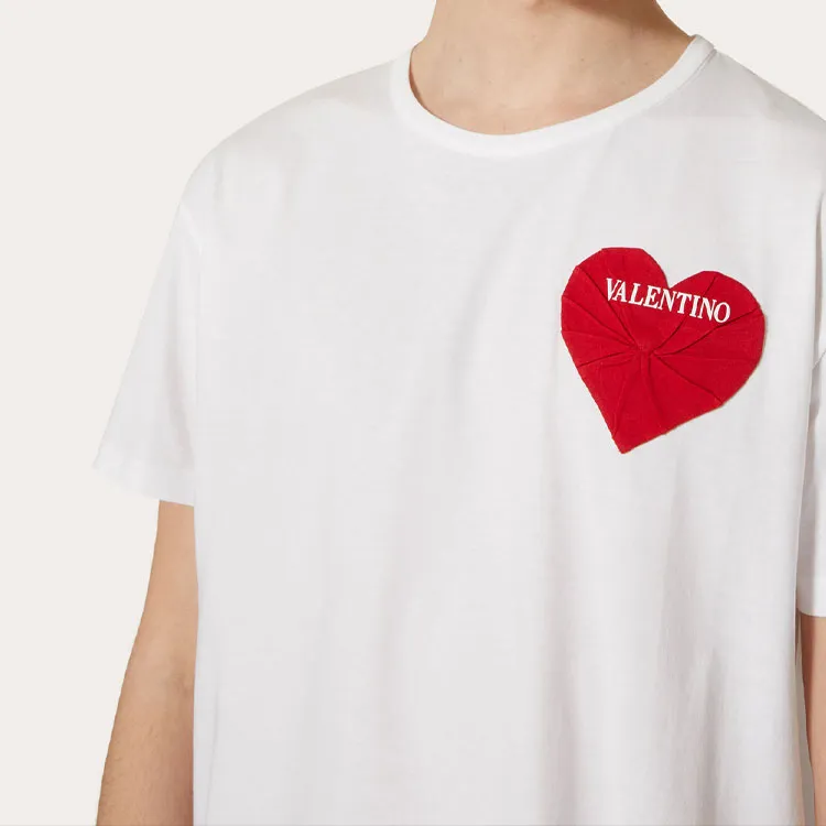 Valentino T Shirts Men White-5