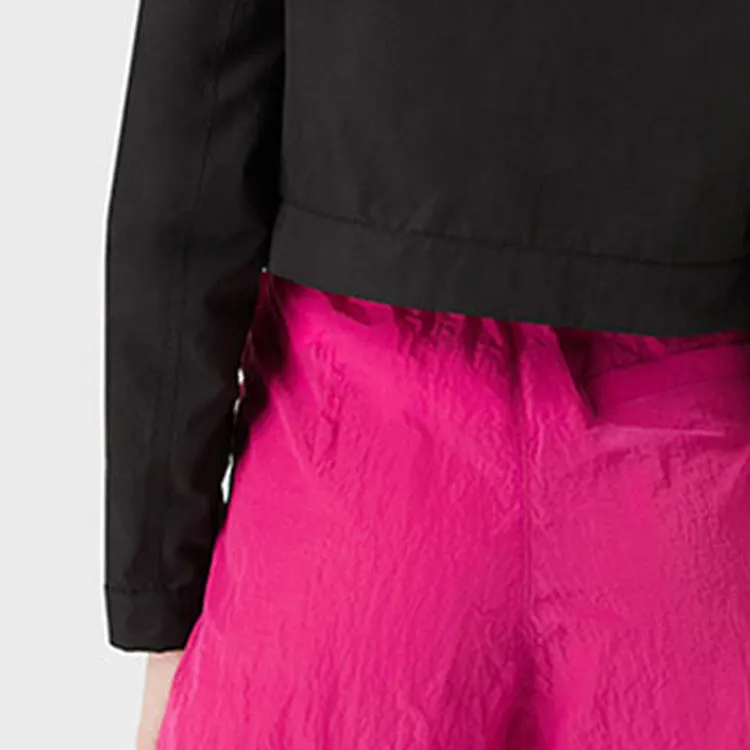 EMPORIO ARMANI Cropped Coats Women's Black-5