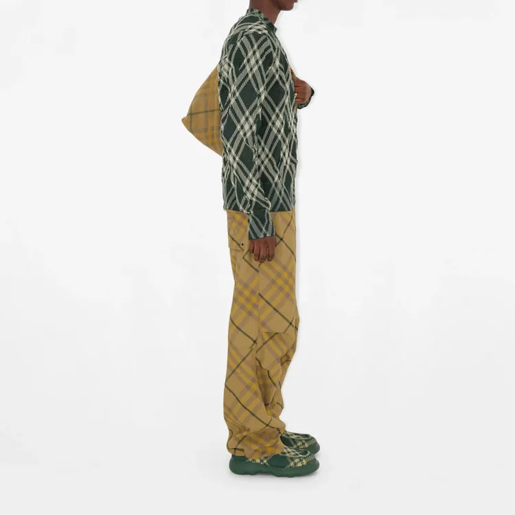 Burberry Plaid check Crinkled effect Jumper-4