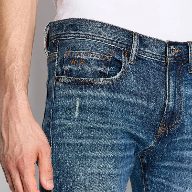 ARMANI EXCHANGEAE FW23 Jeans Men's Blue-3