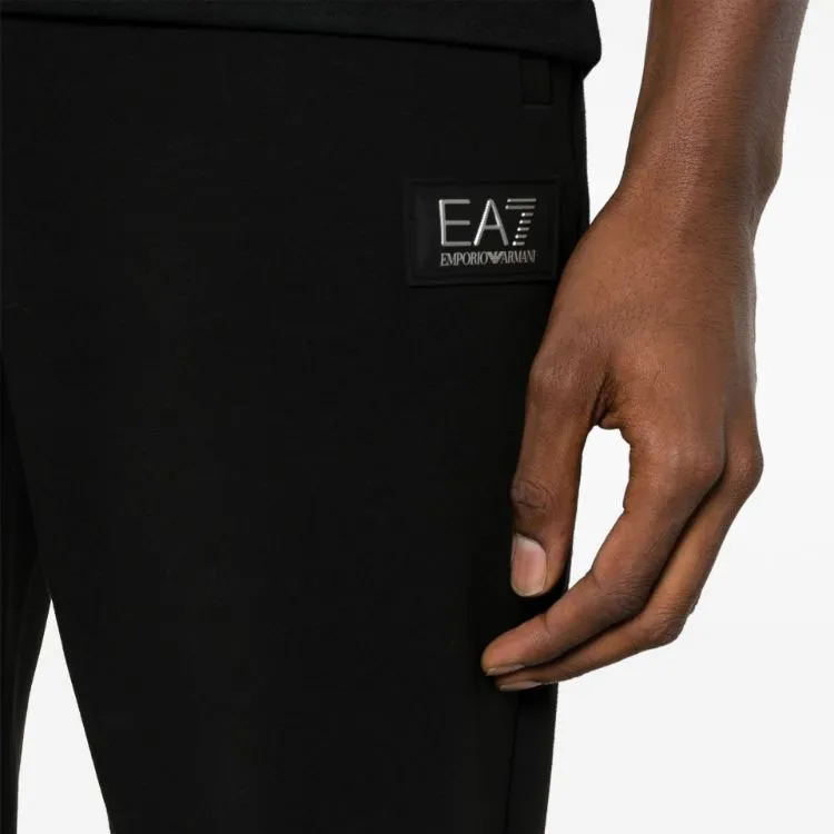 Ea7 EMPORIO ARMANI Logo patch Drawstring Track Pants-4
