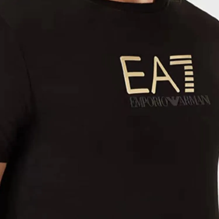 EMPORIO ARMANI EA7 SS22 T Shirt Men's Black-5