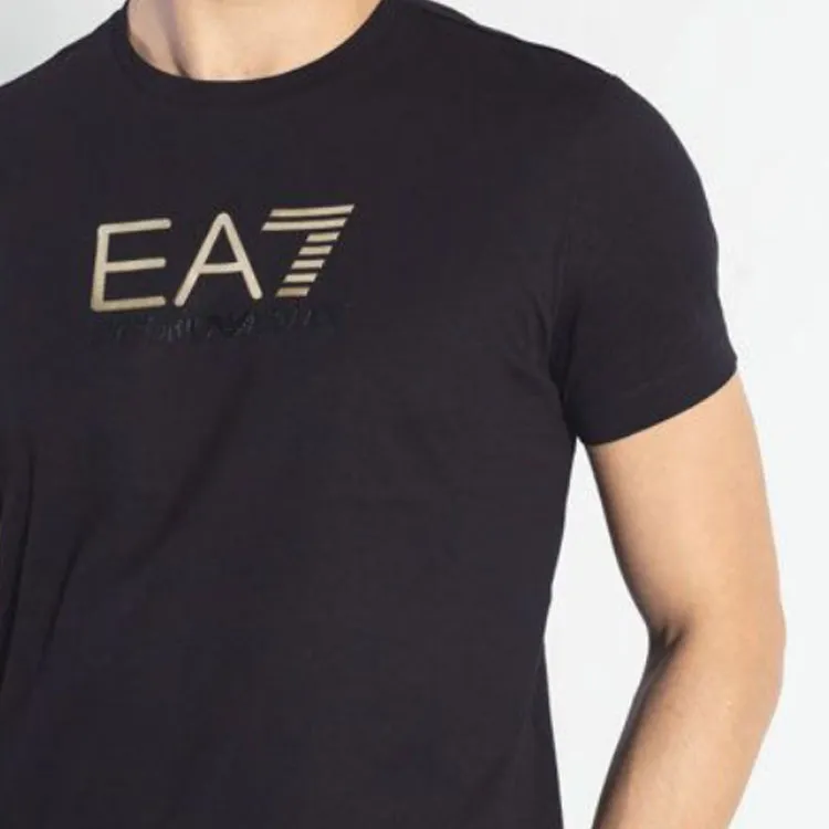 EMPORIO ARMANI EA7 SS22 T Shirt Men's Black-4
