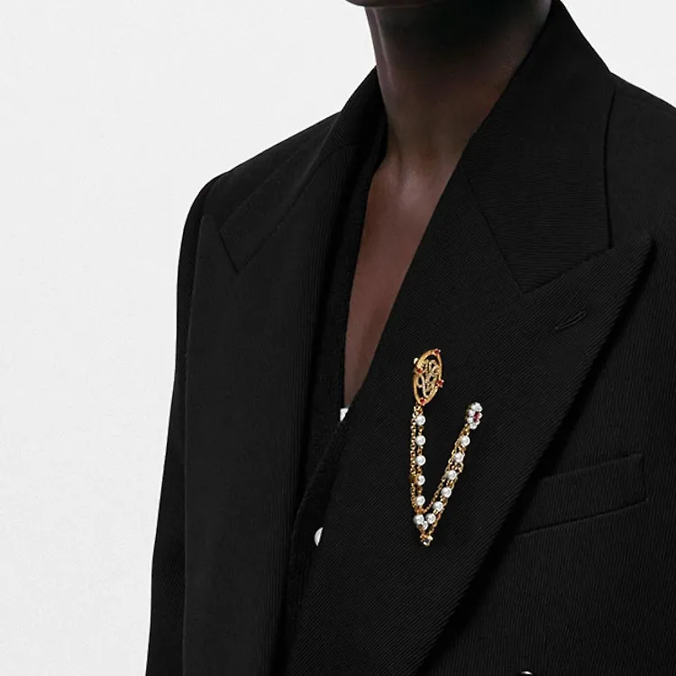 LOUIS VUITTON SS24 Business Suit Coat Men's Black-5