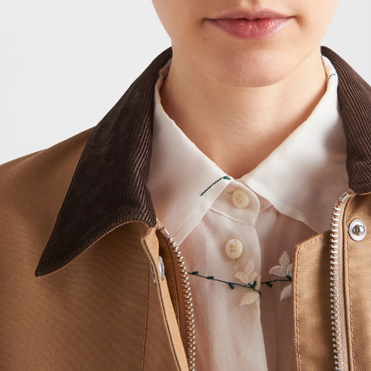 PRADA Jackets Women's Camel Brown - POIZON