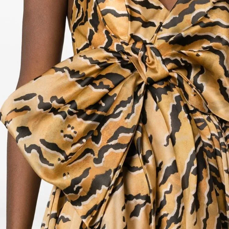 Zimmermann SS24 Sleeveless Dress Women's Camel Brown-4