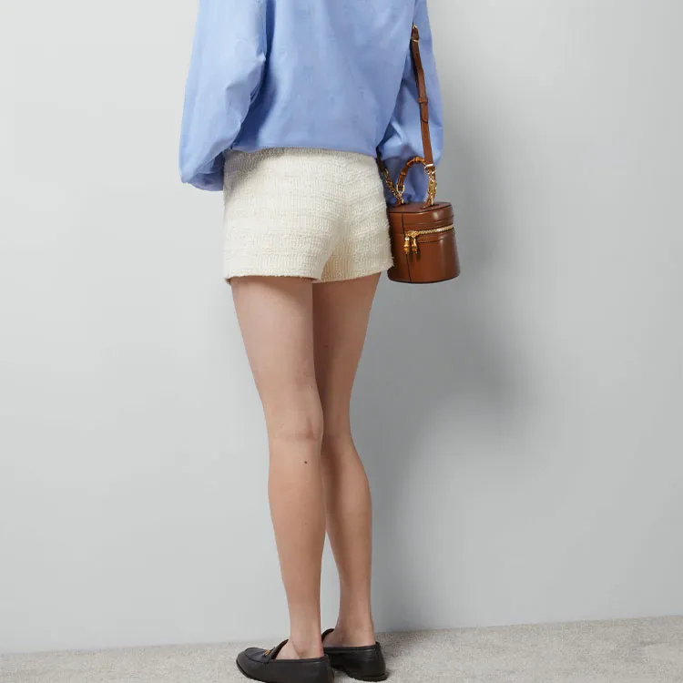 GUCCI Tweed Shorts-2