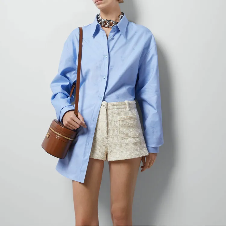 GUCCI Tweed Shorts-1