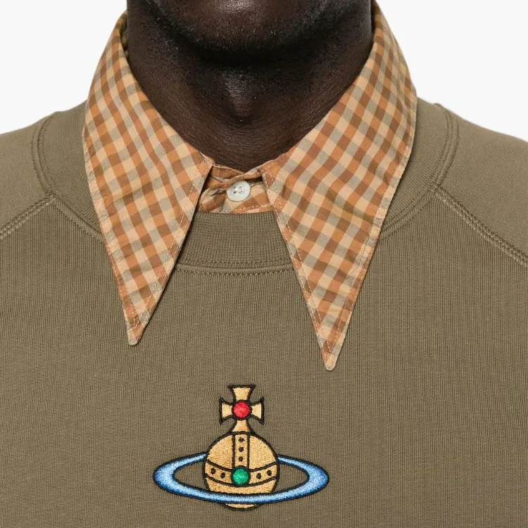 Vivienne Westwood Orb Embroidered Crewneck Sweatshirt-4